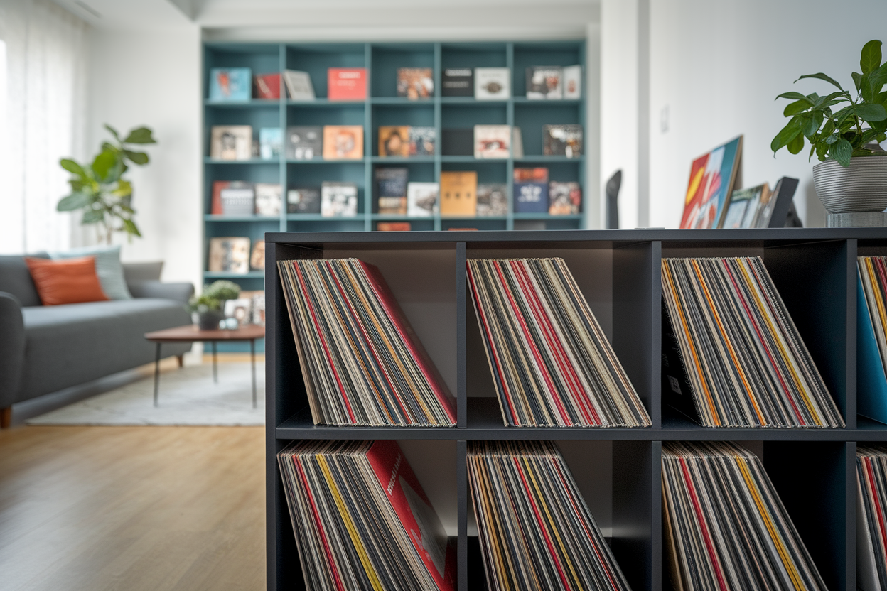 Meuble Pour Vinyles : 7 Solutions de Rangement et Étagères Pour Vos Disques