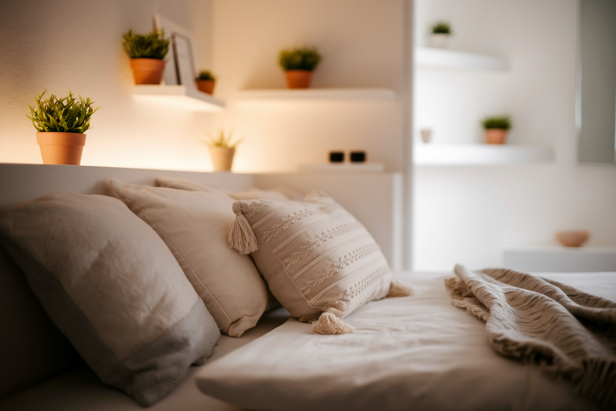 Petite Chambre Adulte : Comment Aménager un Espace Cosy avec une Déco Optimisée