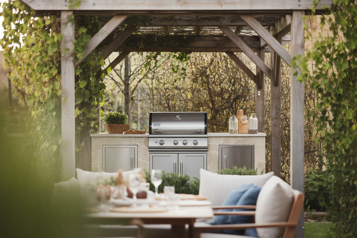 Coin Barbecue : Comment Fabriquer Votre Espace Extérieur Couvert Facilement