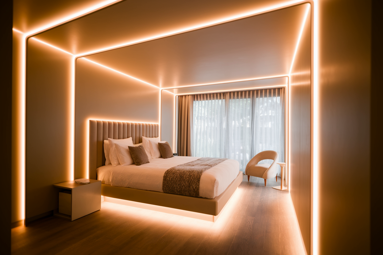 Comment Mettre des LED dans sa Chambre : Les Meilleurs Emplacements pour un Éclairage Parfait