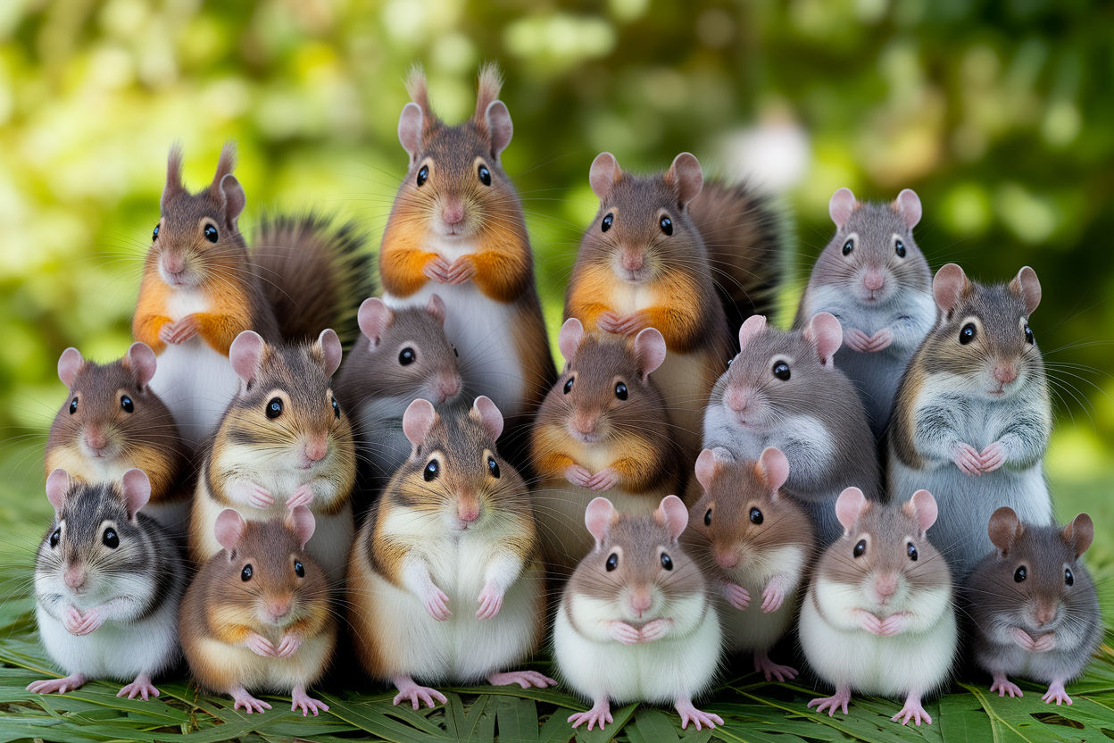 ecureuils-hamsters-souris-verdure