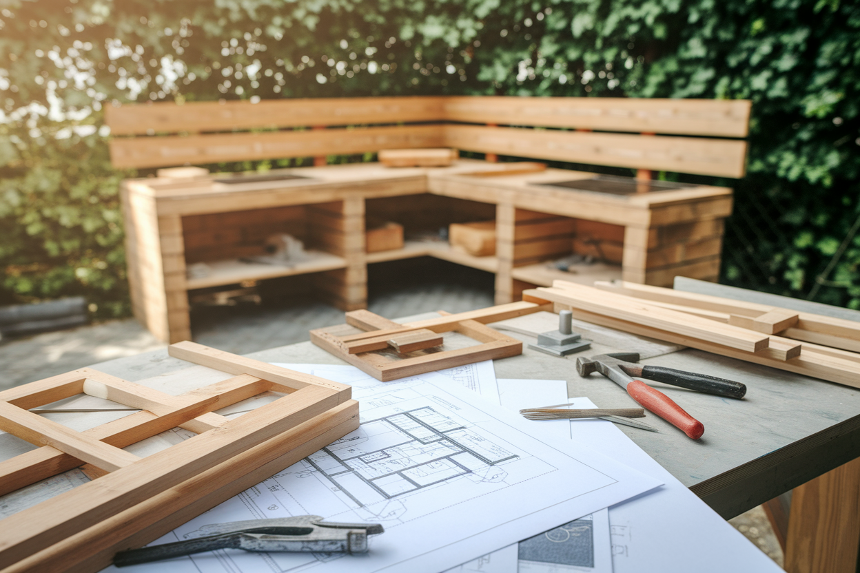 planches-marteau-clous-plans-cuisine-exterieure