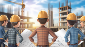 ouvriers-casques-chantiers-plans-structures