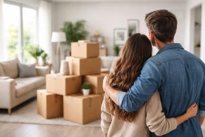 couple-cartons-salon-moderne-lumineux