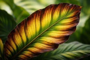 Calathea Feuille Jaune et Marron : Pourquoi et Comment y Remédier ?