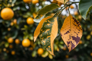 branche-citronnier-feuilles-tachees