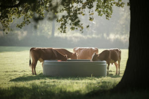 vaches-abreuvoir-prairie-verte-ensoleillee